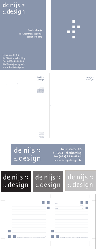 de nijs design - Corporate Design - Logo, Stempel, CD-Cover