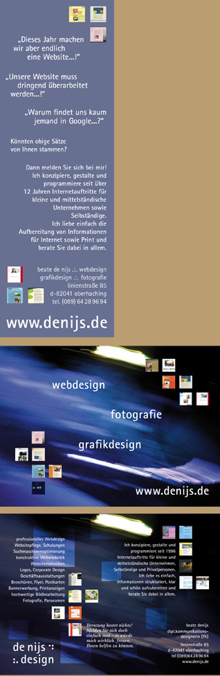 de nijs design - Corporate Design - Anzeigen, Postkarten er