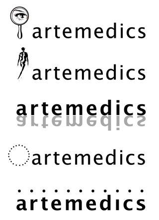 Logo Entw&uuml;rfe artemedics - sample variations enlargement
