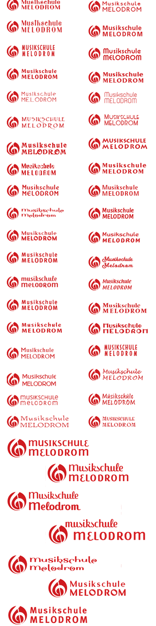 Logo Musikschule Melodrom 3