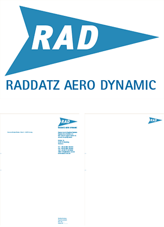 Logo Gesch&auml;ftsausstattung RAD Raddatz Aero Dynamic