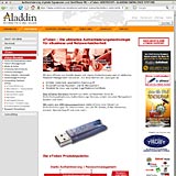 Website ab 2005 Screenshot 9 - Kunden - Aladdin