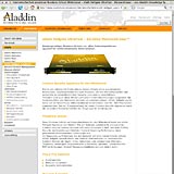 Website ab 2005 Screenshot 14 - Kunden - Aladdin