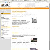 Website ab 2005 Screenshot 15 - Kunden - Aladdin