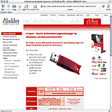 Website Screenshot 6- Kunden - Aladdin
