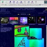 Website Screenshot 2 - Blue Bridge II - Website 1999-2000