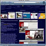 Website Screenshot 2 - Blue Bridge III - Website 2000-2001