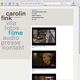Website Screenshot 9 - Kunde - Carolin Fink - Schauspielerin, Gesang, Klavier