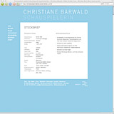 Website Screenshot 6 - Kunde - Christiane B&auml;rwald - Schauspielerin