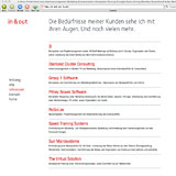 Website Screenshot 4 - Kunde - in & out - Karin Lexa - Interimsmanagement