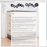 Website Screenshot 2 - Kunde - Judith Huber - Schauspielerin