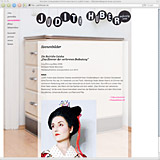 Website Screenshot 4 - Kunde - Judith Huber - Schauspielerin