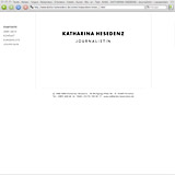 Website Screenshot 8 - Katharina Hesedenz - Journalistin
