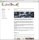 Website Screenshot 2 - Kunde - Michael Mendl - Schauspieler