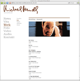 Website Screenshot 6 - Kunde - Michael Mendl - Schauspieler