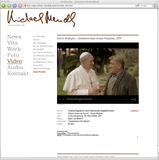Website Screenshot 10 - Kunde - Michael Mendl - Schauspieler
