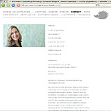 Website Screenshot 4 - Monika Igl - Grafikdesignerin, Artdirektorin