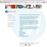 Website Screenshot 2 - Kunde - Monitoring Services - Monitoring/Personalvermittlung Klinische Forschung