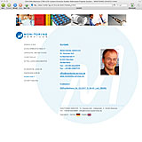 Website Screenshot 3 - Kunde - Monitoring Services - Monitoring/Personalvermittlung Klinische Forschung