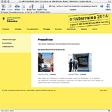 website screenshot 8 ortstermine m&uuml;nchen 2004
