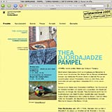 website screenshot 2 ortstermine m&uuml;nchen 2005