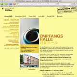 website screenshot 3 ortstermine m&uuml;nchen 2005