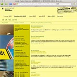 website screenshot 7 ortstermine m&uuml;nchen 2005