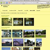 website screenshot 9 ortstermine m&uuml;nchen 2005