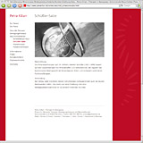 Website Screenshot 7 - Petra Kilian - Therapie in Bewegung - Manuelle Therapie, Bewegungstherapie, Naturheilverfahren