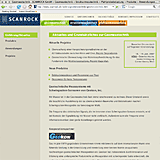 Website Screenshot 2 - Kunde - Scanrock Geomesstechnik