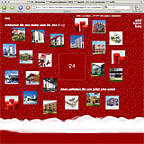 Screenshot 3 Animation Bildwechsel im Adventskalender 2005, Firma S&uuml;dhausbau