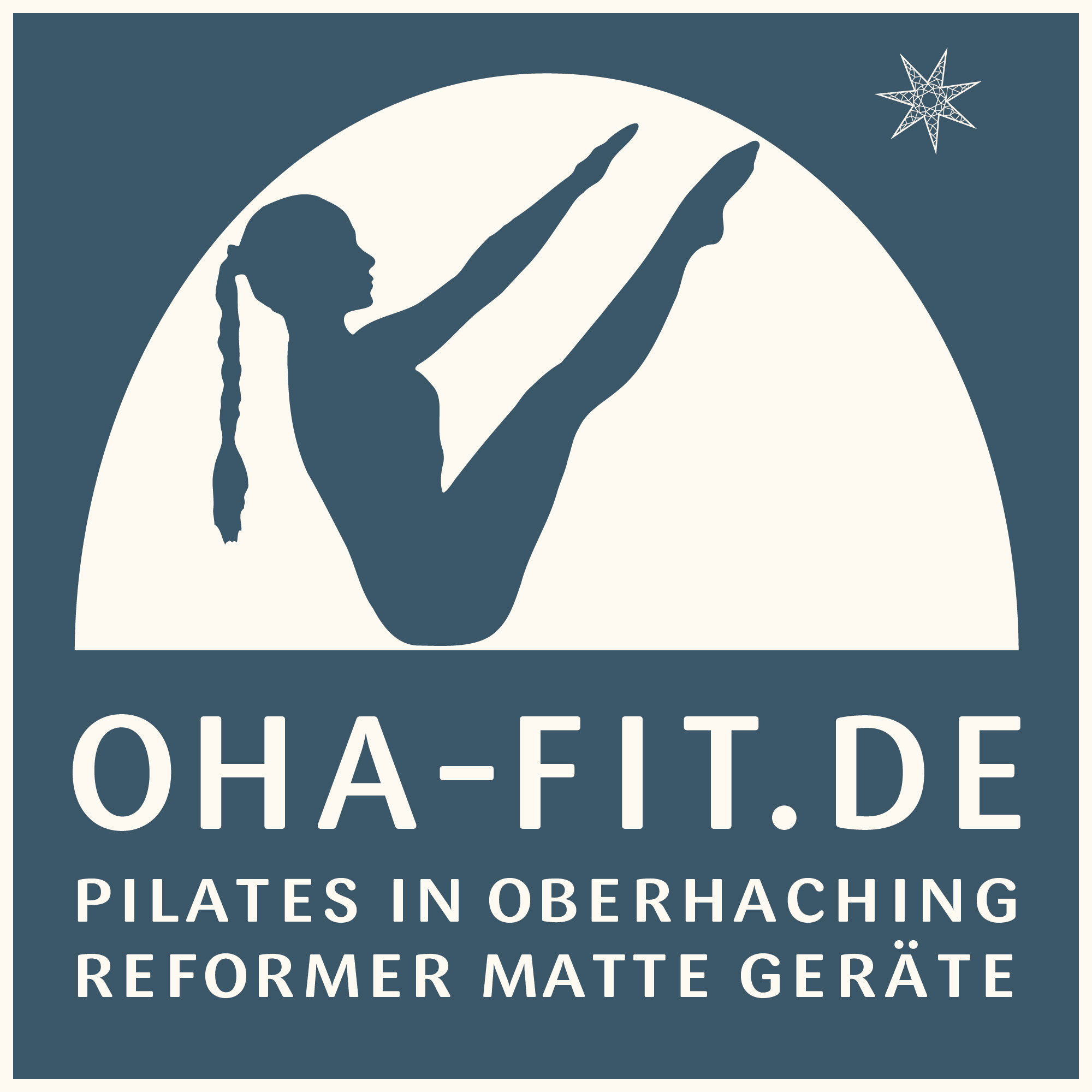 Logo OHA-FIT.DE  DE NIJS DESIGN