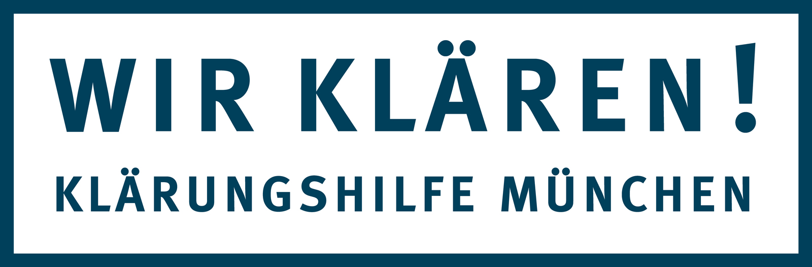 logo - KLAERUNGSHILFE MüNCHEN