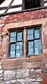 mix of house building materials at this old castle in Amlishagen, Germany